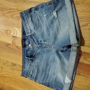 Lucky Brand "The Roll Up" Women's Cuffed Shorts Mid-Rise - Size 8/29 NWT